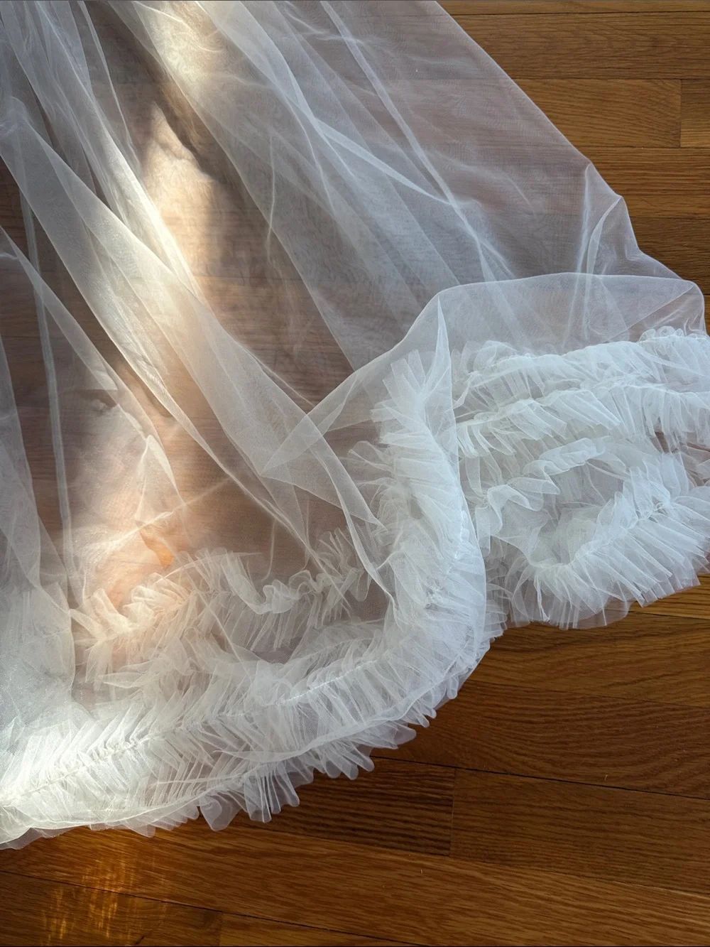 Urban Outfitters Sheer Ruffle Midi Robe - Picture 8 of 10